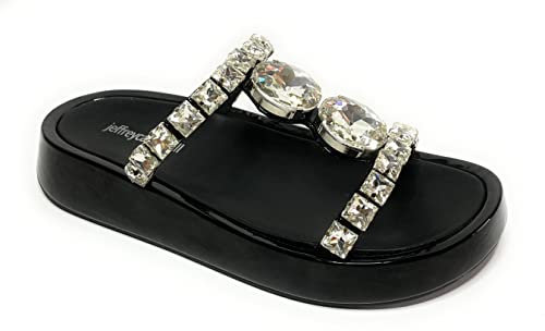 Zaho Damen Sandalen Black Patent, Schwarz , 38 EU