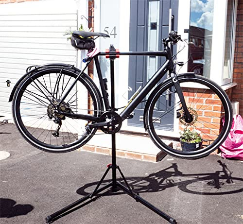 Bestfor Height Adjustable Bicycle Repair Stand - Carry out repairs and maintenance on your bike without having to kneel down or bend excessively