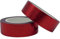 aufodara 2 Rollen 10m x 15mm Washi Tape Set Deko Klebeband Glitter Metallic Goldfarbe DIY Scrapbook Basteln (Rot)