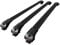 MDAK Compatible with Dacia Duster 2 (HM) 2018-2024 ACE-1 Car Roof Rack Cross Bar Black Aluminium 3 Bars