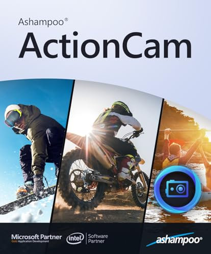 Ashampoo ActionCam - Video editing software for drones and action cams | 1 Device | 1 User | PC Activation Code by email