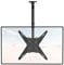 WALI Ceiling TV Mount for 23 to 65 Inch, Adjustable Ceiling TV Bracket Fits Most LED, LCD, OLED and Plasma Flat Screen Up to 50 kg, Max Mounting Holes 400x400mm (CM2365), Black