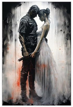 Luis Royo Geïnspireerde Druck auf Leinwand, Poster, Wandkunst, Dekordruck, Bild Gemälde für Wohnzimmer, Schlafzimmer, Dekoration, 40 x 60 cm