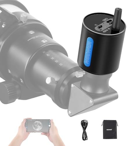 NEEWER 1.25 Oculare Telescopio Elettronico con Hotspot WiFi, Controllo App, Fotocamera Guida USB C 2MP 1080P per Astrofotografia Skywatching Birdwatching Osservazione Cielo Astronomica, LS-T22