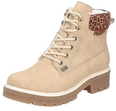Rieker Y8118-22 Schnürstiefel Kunstleder Damen in braun