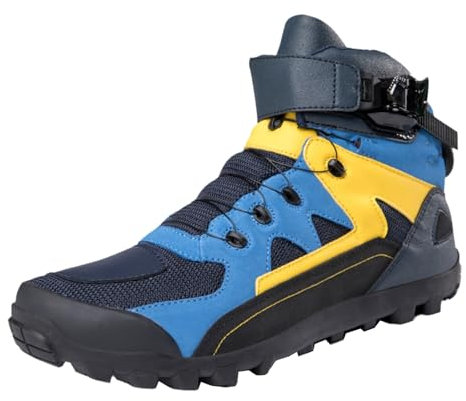 Kraftpaid Stivali da Moto,Scarpe da Moto,Stivali Motocross,Scarpe da Moto Casual da Strada,Stivale Touring Impermeabile,Stivali da Moto Sport,Traspiranti,Sneakers,per Uomini,Femmina