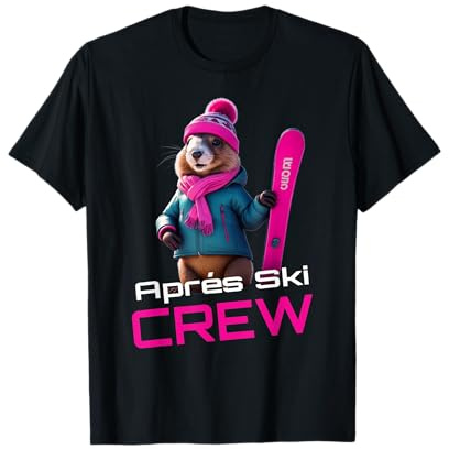 Après Ski Crew Murmeltier Skiurlaub Winter Outfit T-Shirt