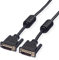 ROLINE câble DVI - câble pour écran DVI M - M - câble de raccordement Dual Link - noir 2 m
