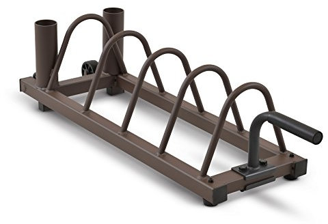 Steelbody by Marcy Unisex's Horizontal Plate and Olympic Bar Rack
