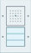 Gira 126766 Türstation AP 3-fach reinweiß