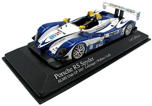 Minichamps 400076616 Modell Auto Porsche RS Spyder Wallace Alms 2007 Maßstab: 1: 43