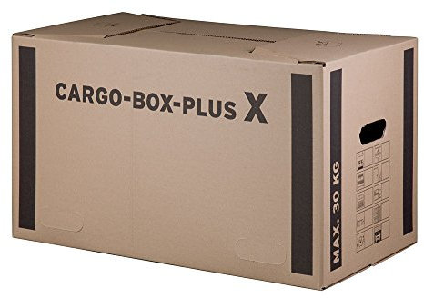 smartboxpro Umzugskarton CARGO-BOX-PLUS X, braun