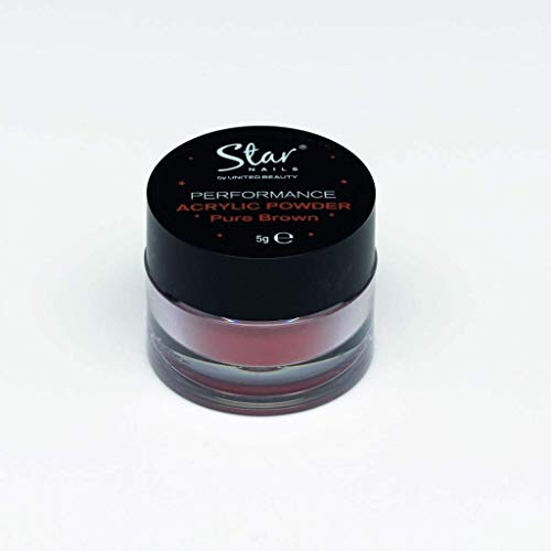 Star Nails Performance Acrylic Powder Pure Brown 5g