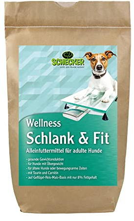 Schecker Trockenfutter Wellness Schlank und Fit - Geflügel12 kg