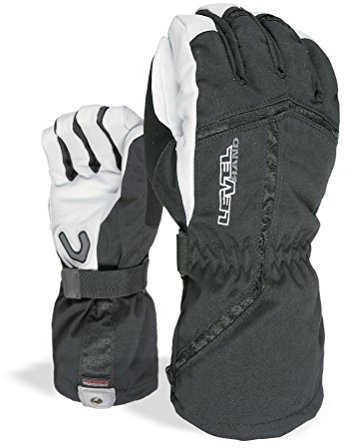 Level – Handschuhe Ski/Snow Off Piste – Herren – Schwarz, schwarz