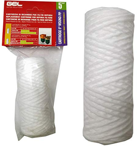 Gel - Cartuccia Di Ricambio Per Filtri Gel Serie Depura Filo Avvolto 5