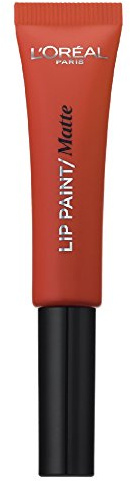 L'OREAL - Rouge à lèvres - LIP PAINT - Matte - 204 Red Actually (BL)