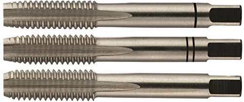 BOHRCRAFT 41091100800 Hand-Gewindebohrer-Satz HSSG DIN352 metrisches Linksgewinde M 8