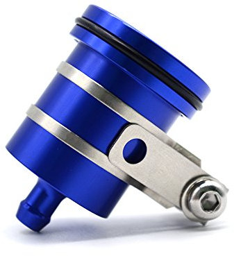 Universal Motorrad Bremsflüssigkeitsbehälter Öl Tasse für GSXR 600 750 1000 GSR 600 750 1000 SV 650 SV 650S SV 1000 SV 1000S (Blau)