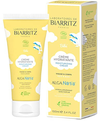 Laboratoires de Biarritz Crema hidr. Bebe 100 ml alga natis 1 Unidad 500 g