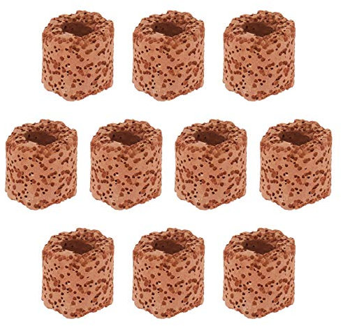Alipis 10pcs Aquarium Plant Weights Aquarium Plant Anchors Aquarium Plant Holder Canister Filters Fish Tank Fixed Ring Aquatic Plant Fixed Ring Aquarium Media Balls Filter Sponge Acrylic