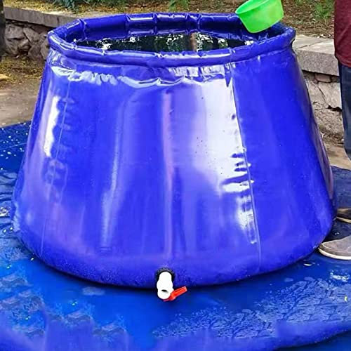 Wasserbehälter Outdoor-Wassersack, 200L- 10000L Bewegliche Wasserspeicherblase Mit Großer Kapazität, Tragbarer Faltbarer Trockenheitsresistenter Wassertank Für Die Landwirtschaft ( Size : 2.5x1.4x1m/3