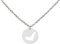 DAHEIM Halskette Emirate UAE - filigrane Kette Vereinigte Arabische Emirate für Damen und Frauen, Heimat-Schmuck Dubai und Abu Dhabi aus Edelstahl (silber-farben) DHK312
