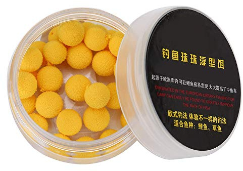 Dilwe 30 Stück Schwimmender Köder, 10 Mm 12 Mm, Weiche Rote Angelpellets, Viele Schaum-Pop-Up-Boilies, Weiche Pellets, Ball, Karpfen, Schwimmender Köder Zum Angeln