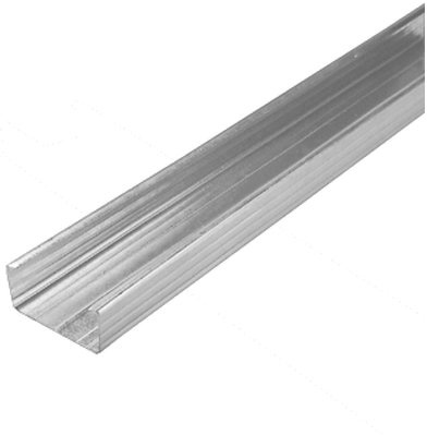 24x doitBau CD 60/27 Deckenprofil 2,6m Ständerwerk Trockenbau Decke Abhängen abgehängte Gipskarton Profil UD Randprofil