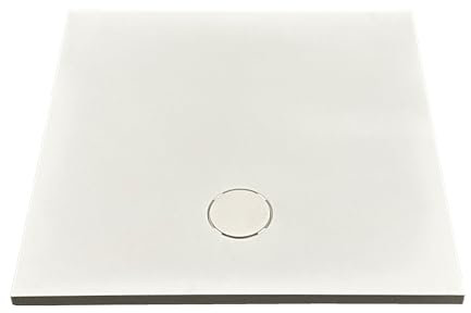 Duschtasse 90 x 90 cm, rechteckig, synthetischer Marmor