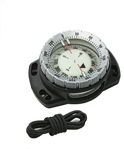 Armband-Kompass, tragbarer Tauch-Navigationskompass, wasserdicht, leuchtendes Zifferblatt mit Handschlaufe, Kompass, Tauch-Handgelenk-Kompass, wasserdicht, leuchtendes Zifferblatt, Handgelenkschlaufe