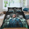 EOASNRTCB Bettwäsche Set Conor McGregor 3D, Steppdeckenbezug Set,UFC Mikrofaser Bettbezug Set Mit Verdecktem Reißverschluss Und Kissenbezug,für Kinder Jungen Jugendlich Double（200x200cm）