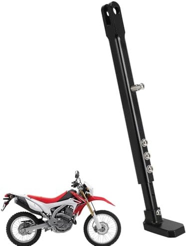 Runfarr Motorrad-Seitenständer, Motorradständer, Fußseitenstütze, verstellbar, für CRF 250L 2012–2020 CRF 300L 2021–2023 CRF 300L RALLY 2021–2023
