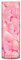 Vase en plastique avec coquillages roses, vase créatif en plastique pour arrangement floral, pour la maison, le bureau, la décoration de mariage