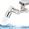 Extensor de grifo giratorio de 1080 grados, 2 modos, ajustable, universal, brazo robótico, extensor para cocina y baño