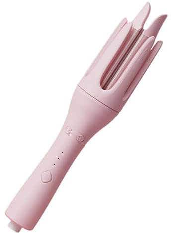 Ferro arricciacapelli automatico, rotazione automatica del bigodino - Ferro arricciacapelli automatico con ioni negativi rotante 32 mm,Bacchetta arricciacapelli rotante con rivestimento in ceramica pe