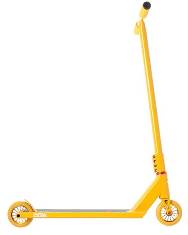 Aztek Architect Pro Scooter - Best High-Performance Lightweight Alloy Professional Stunt Scooter Ages - Beginner, Intermediate, Advanced Freestyle Street and Park - 2026 Sunburst (Yellow)