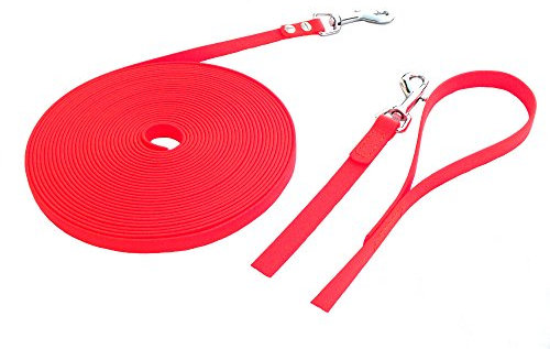 MJH Beta BioThane Schleppleine 15m lang/9mm orange