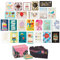 Hallmark Handgefertigte Grußkarten in Box, moderne Blumen, für Geburtstag, Babyparty, Hochzeit, Trauerkarten, Dankeskarten, 24 Stück