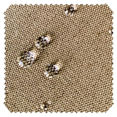 novely® ARAGON WATERPROOF UV+ - Premium Outdoor-Stoff - Lichtechter Möbelstoff - Polsterstoff in Baumwoll-Optik - Markisenstoff - Pflegeleichte Meterware 1lfm (79 Beige Meliert)