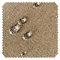novely® ARAGON WATERPROOF UV+ - Premium Outdoor-Stoff - Lichtechter Möbelstoff - Polsterstoff in Baumwoll-Optik - Markisenstoff - Pflegeleichte Meterware 1lfm (79 Beige Meliert)
