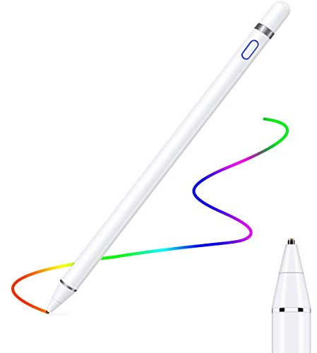 Stylet Tactile pour Tablette Android,Stylo Écran Capacitif Universel 1,5mm Stylet à Pointe pour écrire, Dessiner Compatible avec iPad iPhone Samsung Huawei XiaoMi