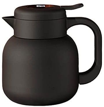 Mug Isotherme Gourde Gourde Isotherme Bouteille Isotherme Flasques Inox Thermos Café Sport Carafe Séparation Du Thé Ménager (2L,black)