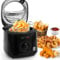 SUPERLEX 2L Deep Fat Fryer 2000W with Viewing Window & Adjustable Thermostat, Easy-Clean Non-Stick Basket, Cool-Touch Handle - Ideal for Home Kitchen Use