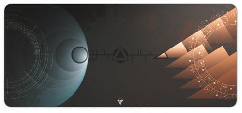 SteelSeries QcK Gaming Mousepad - Destiny 2 The Final Shape Edition - XXL Thick Cloth - Sized to Cover Desks - Peak Tracking and Stability - Optimized For Gaming Sensors