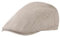 TOP-EX 100% Leinen Schiebermütze Herren Baskenmütze Mütze Sonnenschutz Sonnenhut Sommer Schirmmuetze Newsboy Cap Pures Beige M/L