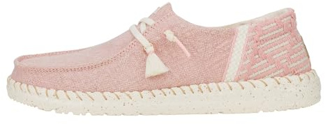 HEYDUDE Wendy Funk Jute-Halbschuhe rosa