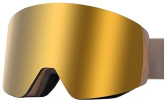 LYHYDMA Photochromic Ski Goggles Magnetic Anti-Fog Lenses Protection Men Women Ski Goggles Winter Sports Eyewear(Color-06)