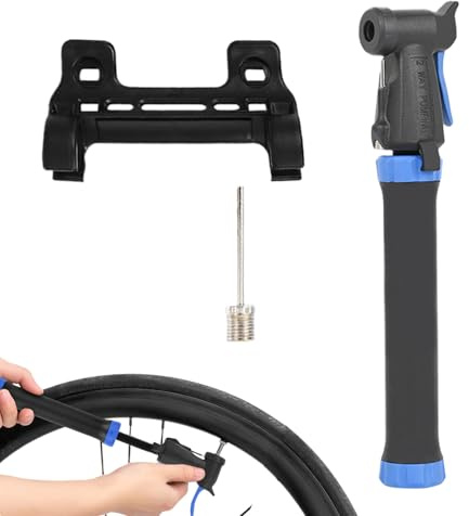 Onlynery Pompa Ad Aria Per Pneumatici Bicicletta - Pompa Manuale Compatta Per Gomme - Manuali Alta Pressione Per Gonfiabili Uomo Donna Palloncini E Palloni
