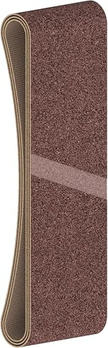Bosch Professional Pro Schleifband für Bandschleifer Holz und Farbe Best for Wood and Paint (3 Stück, Körnung 60, X440), 2608606061